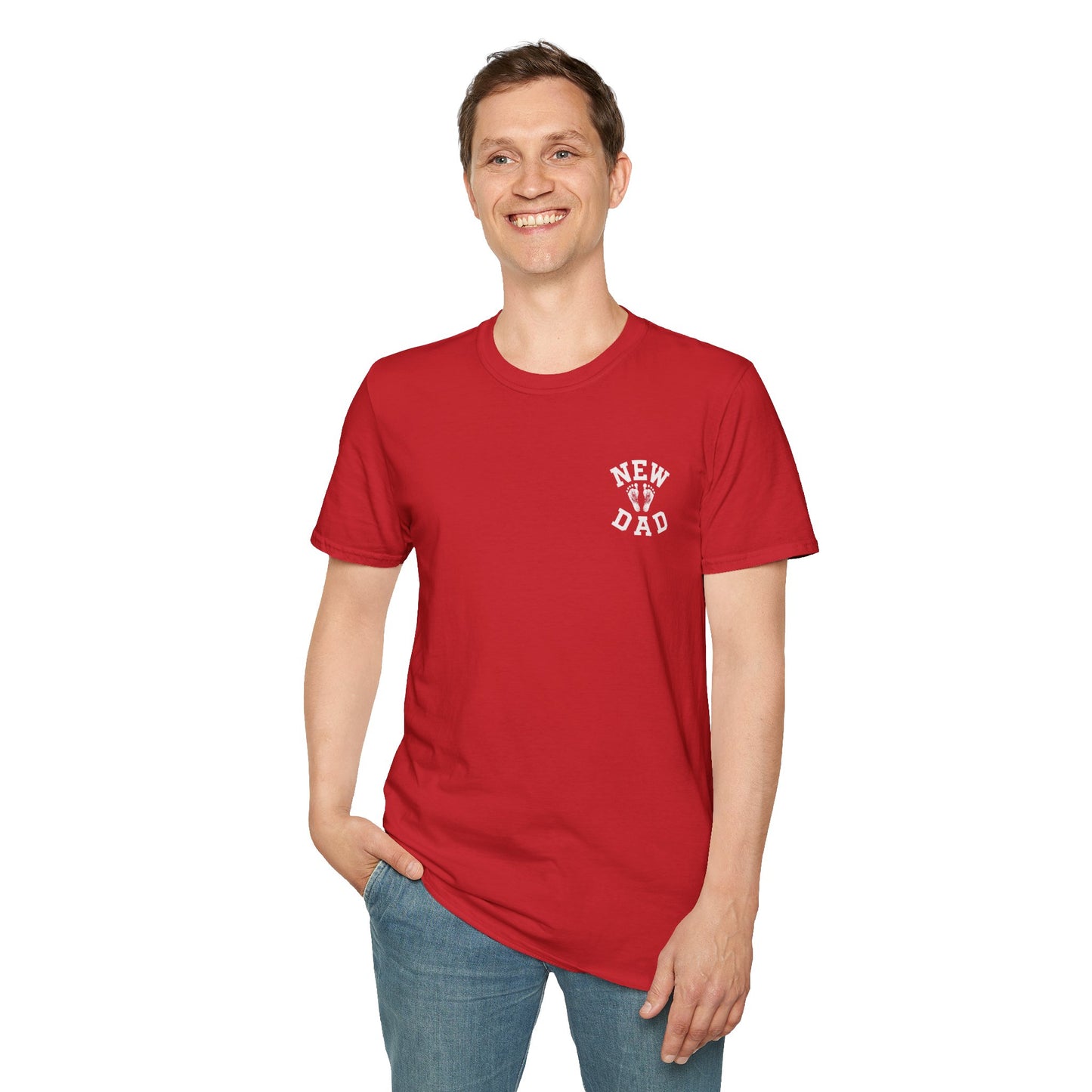 New Dad Badge T-Shirt