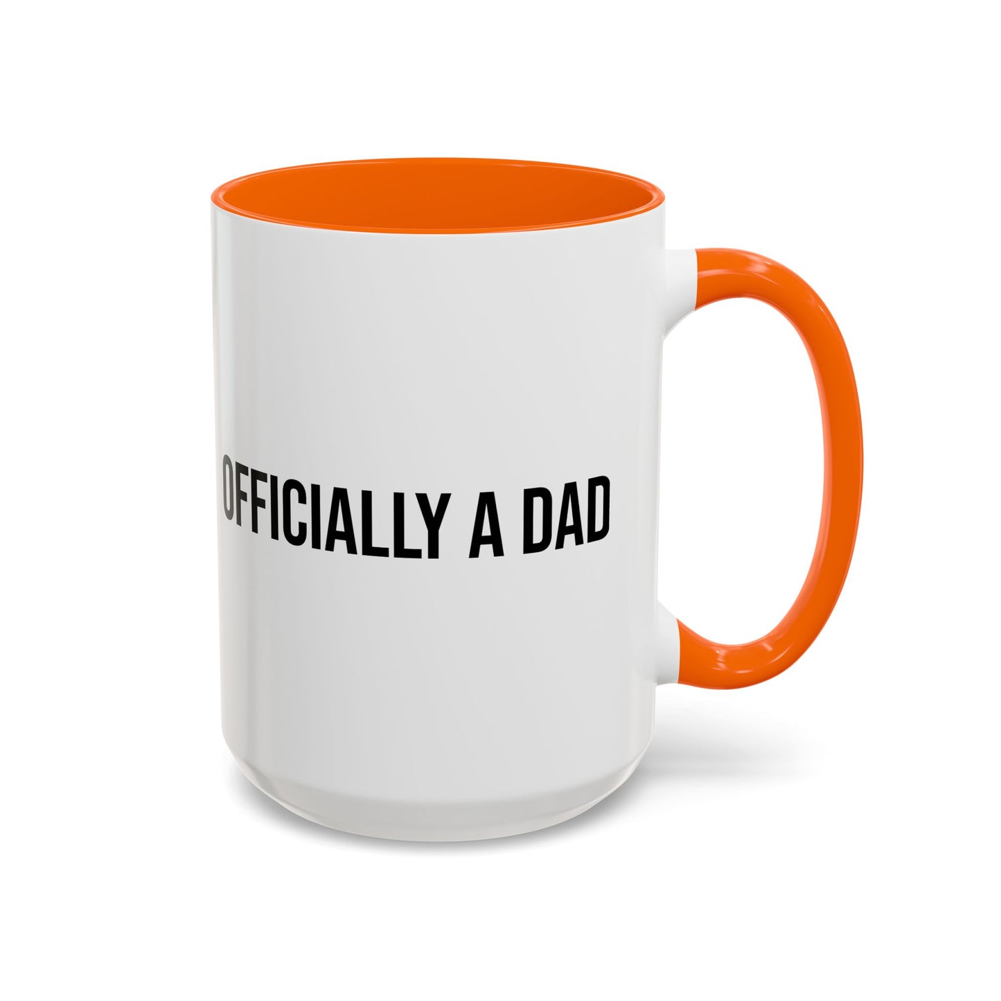 Officially a Dad Accent Coffee Mug (11/15oz)