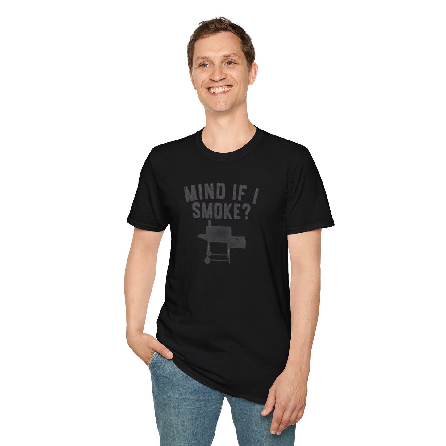 "Mind If I Smoke?" BBQ Smoker T-Shirt