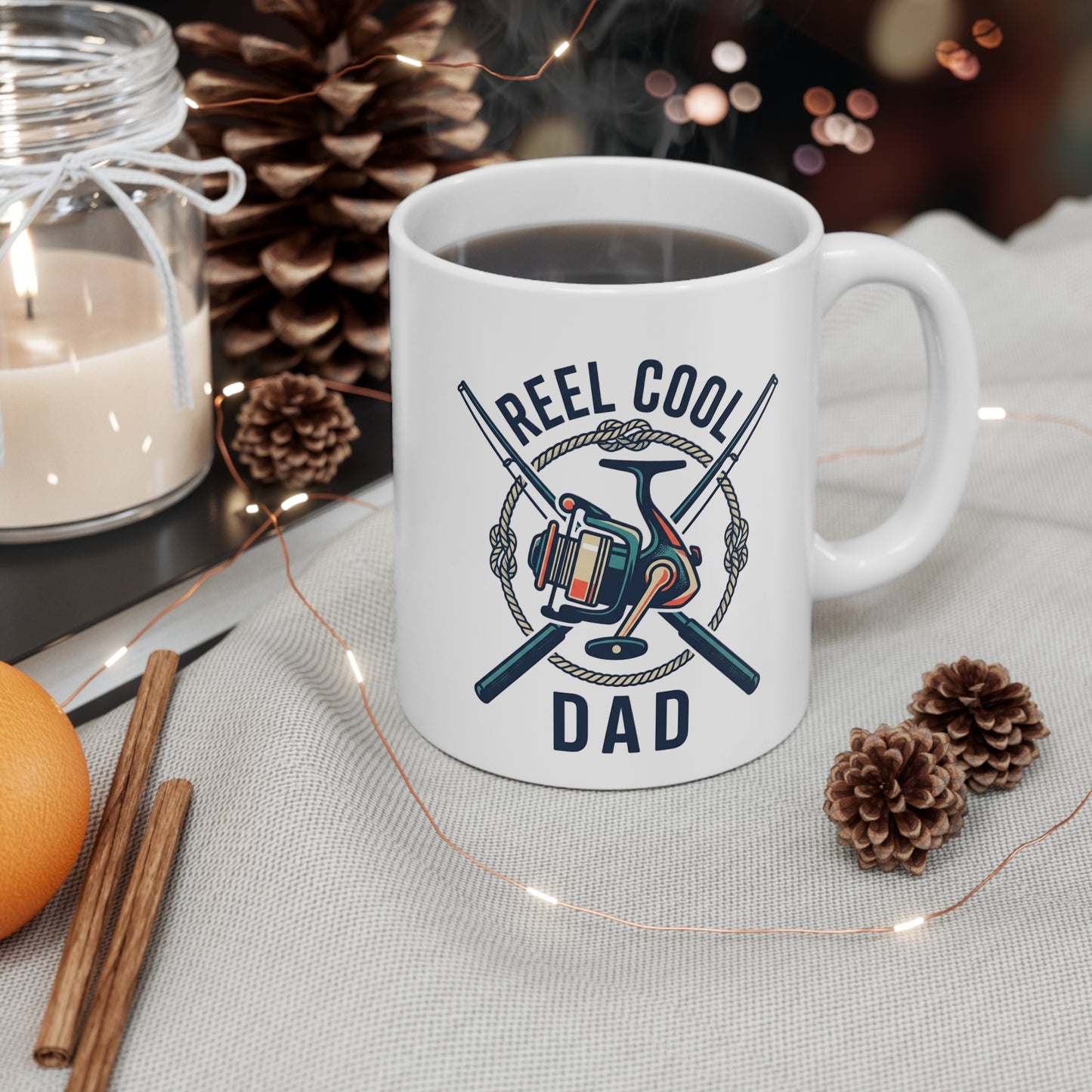 Reel Cool Dad Coffee Mug (11oz)
