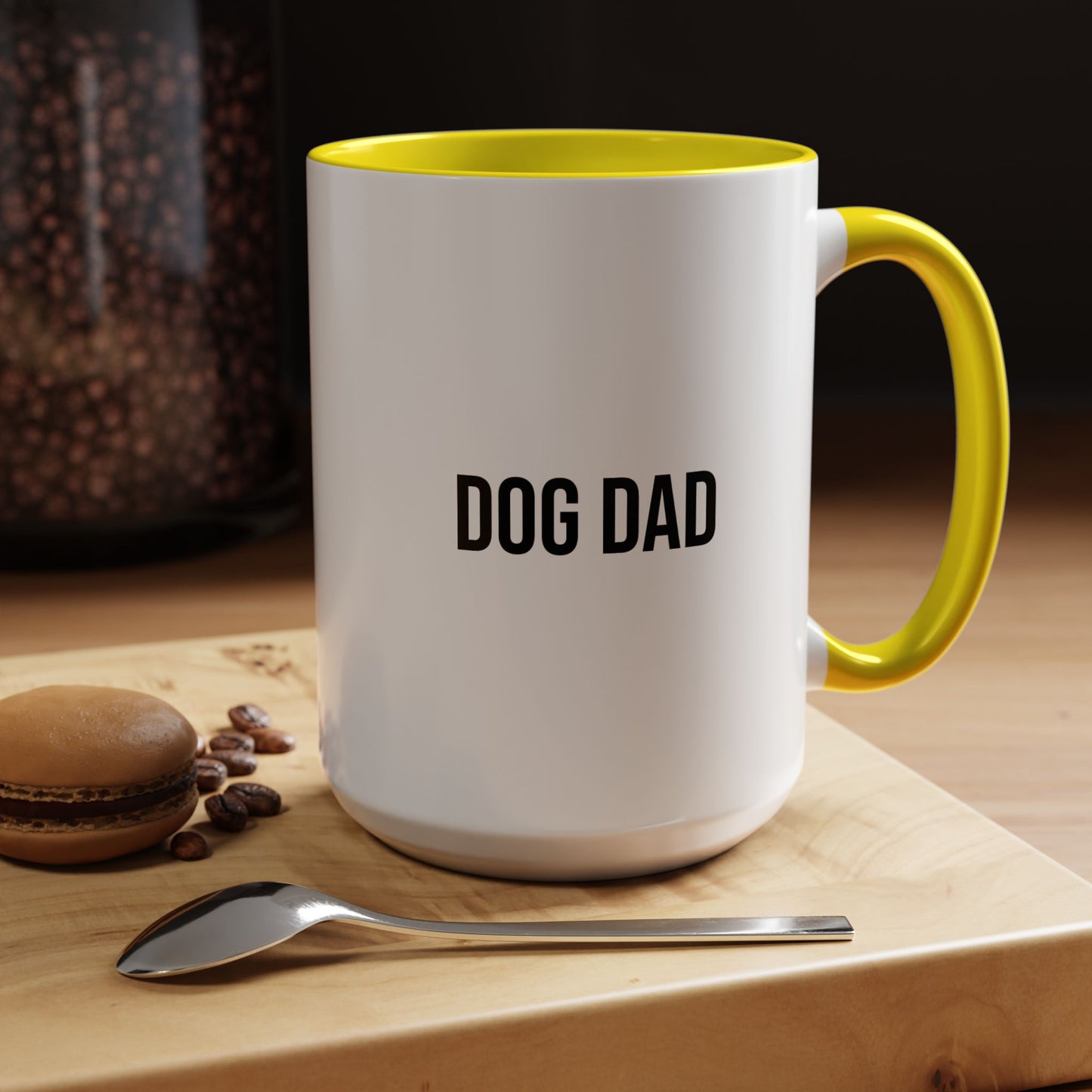 Dog Dad Accent Coffee Mug (11/15oz)