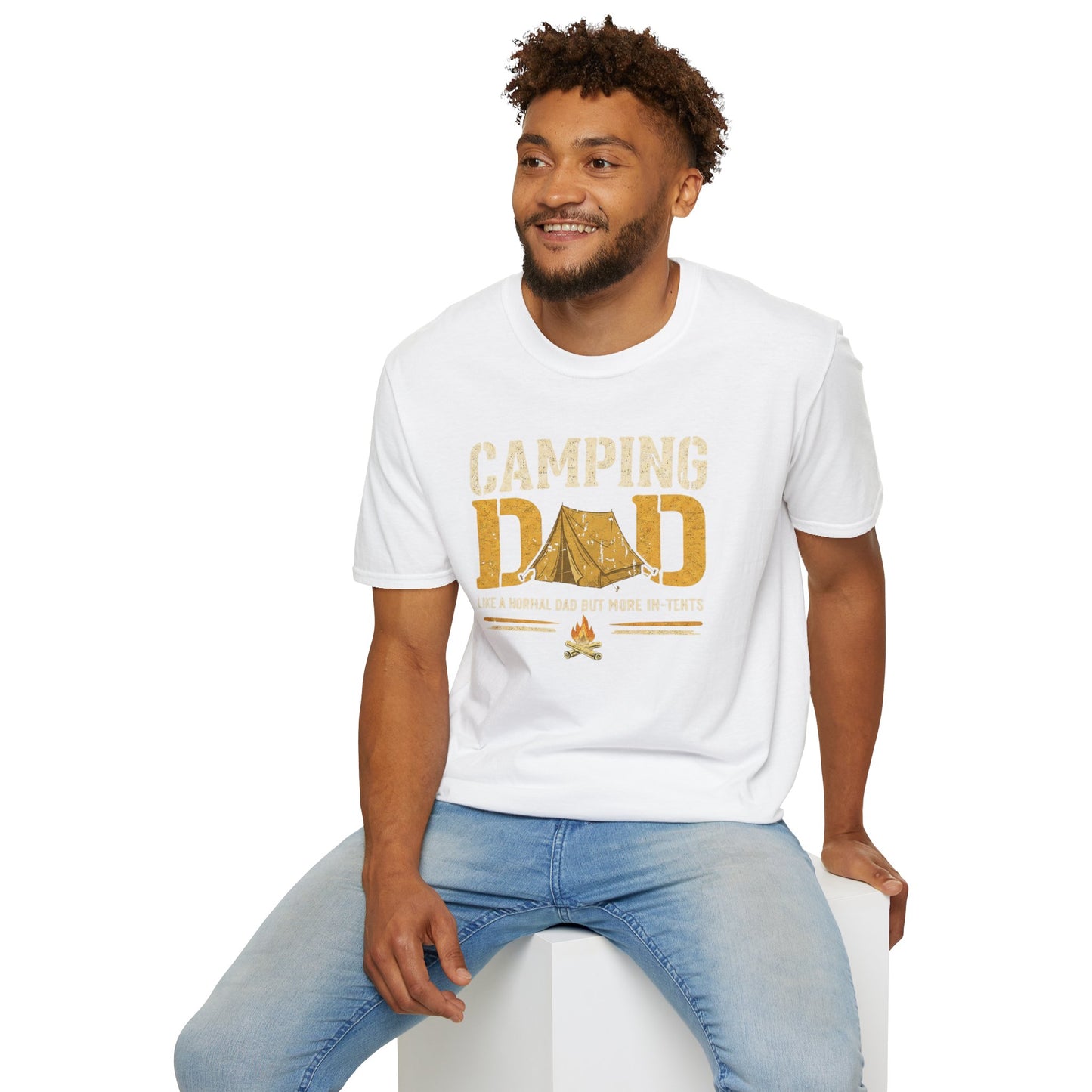 Camping Tent Dad T-Shirt