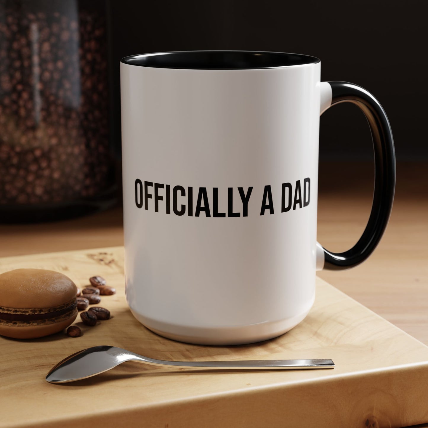 Officially a Dad Accent Coffee Mug (11/15oz)
