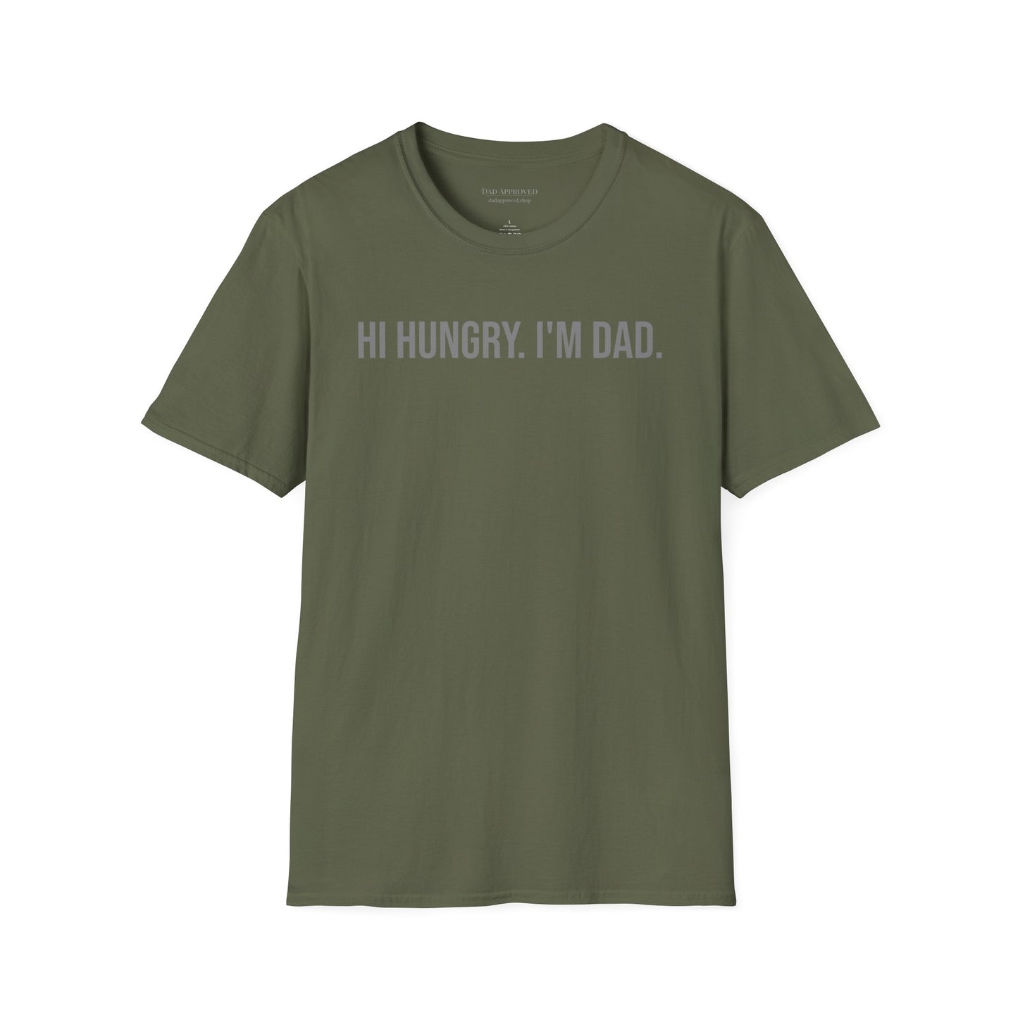 Hi Hungry I'm Dad T-Shirt — Funny Dad Pun Tee