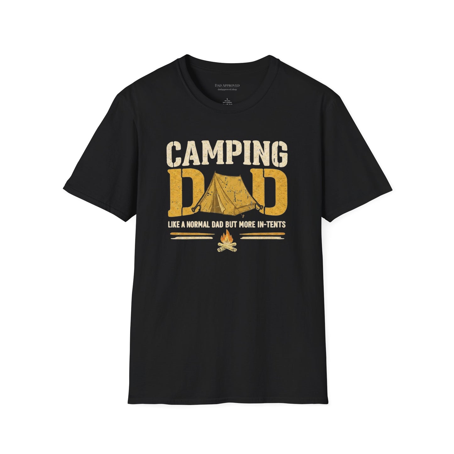 Camping Tent Dad T-Shirt