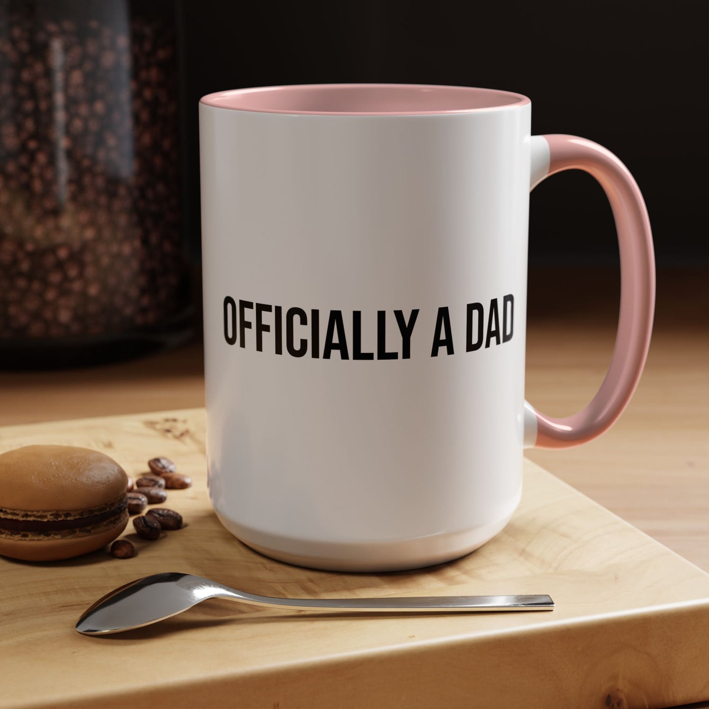 Officially a Dad Accent Coffee Mug (11/15oz)