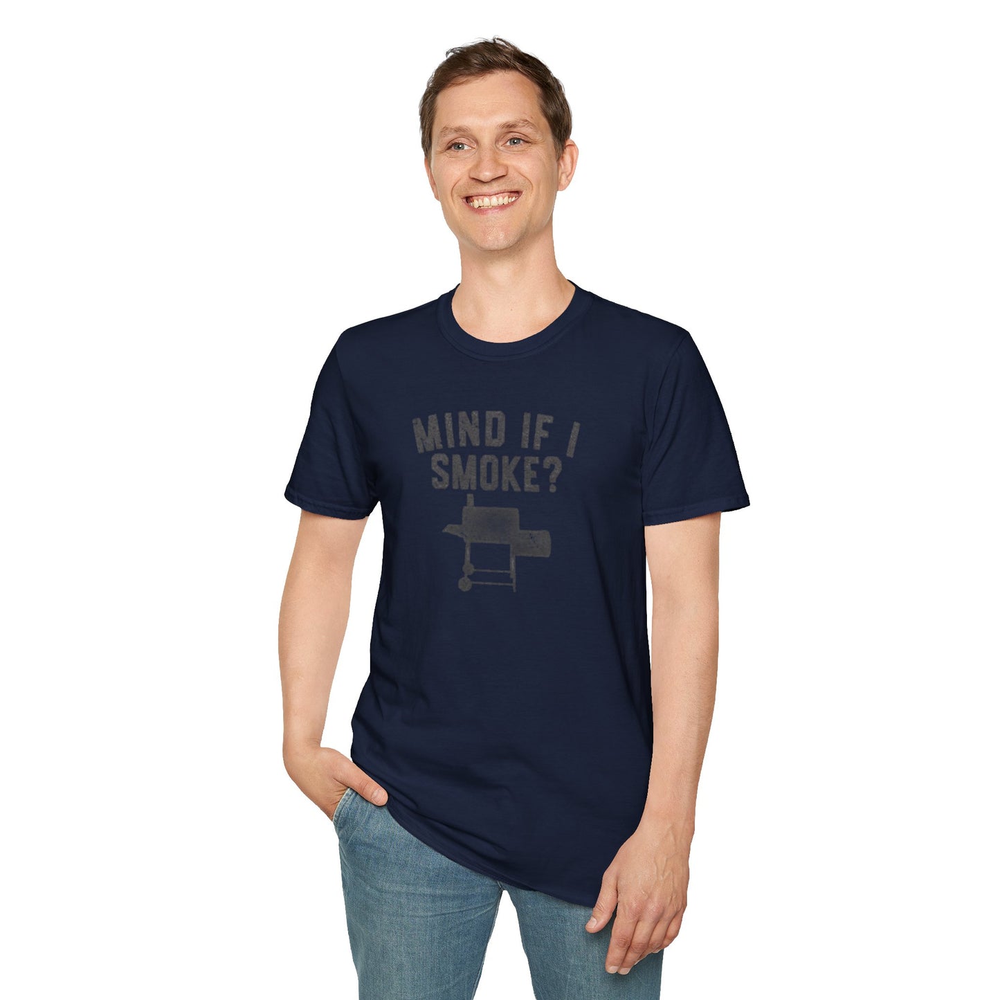 "Mind If I Smoke?" BBQ Smoker T-Shirt