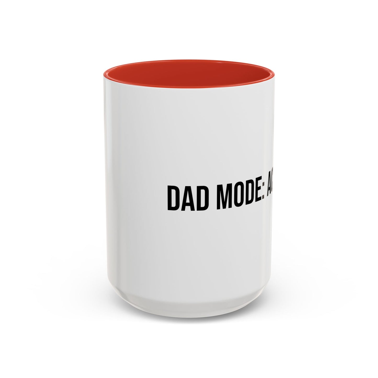 Dad Mode Activated Accent Coffee Mug (11/15oz)