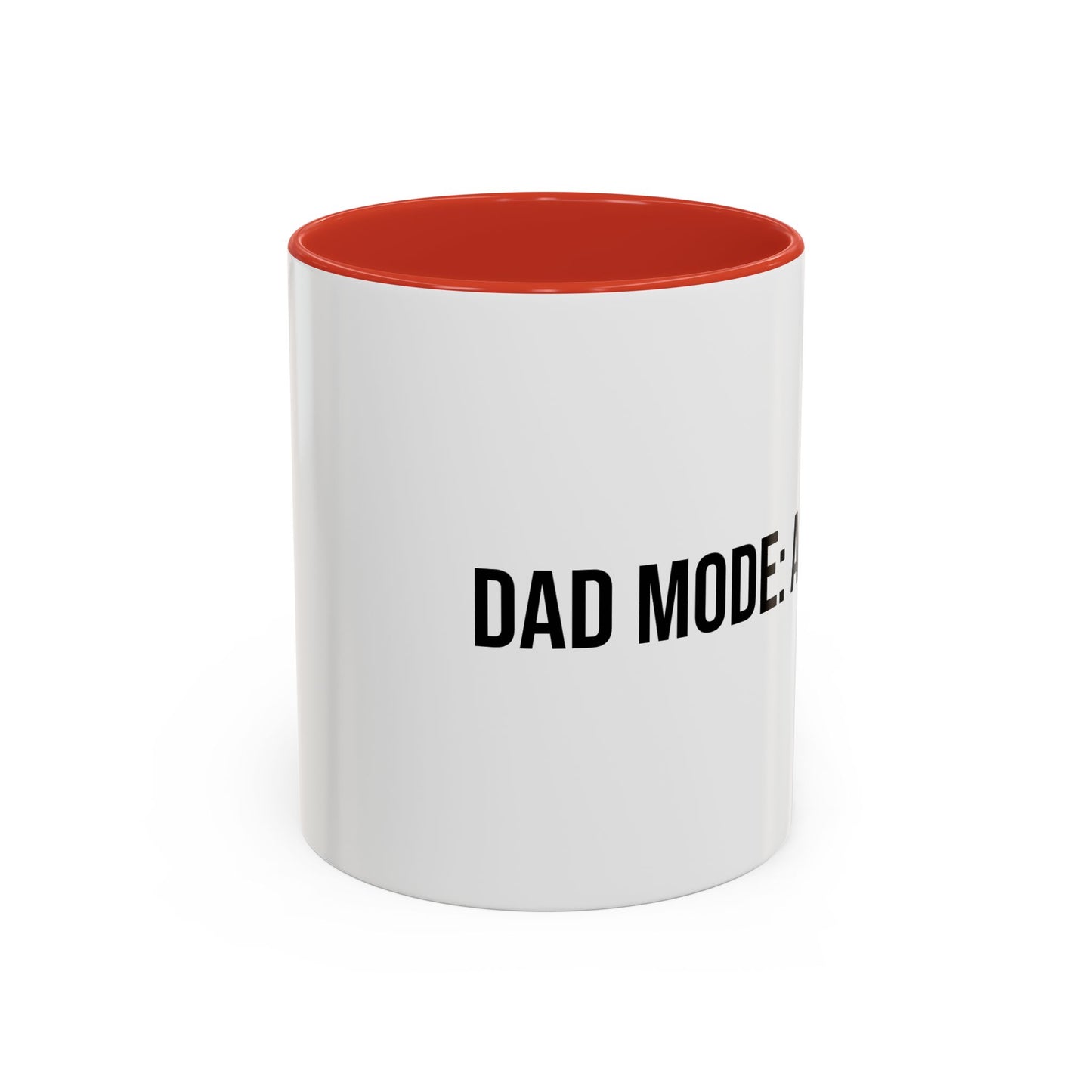 Dad Mode Activated Accent Coffee Mug (11/15oz)