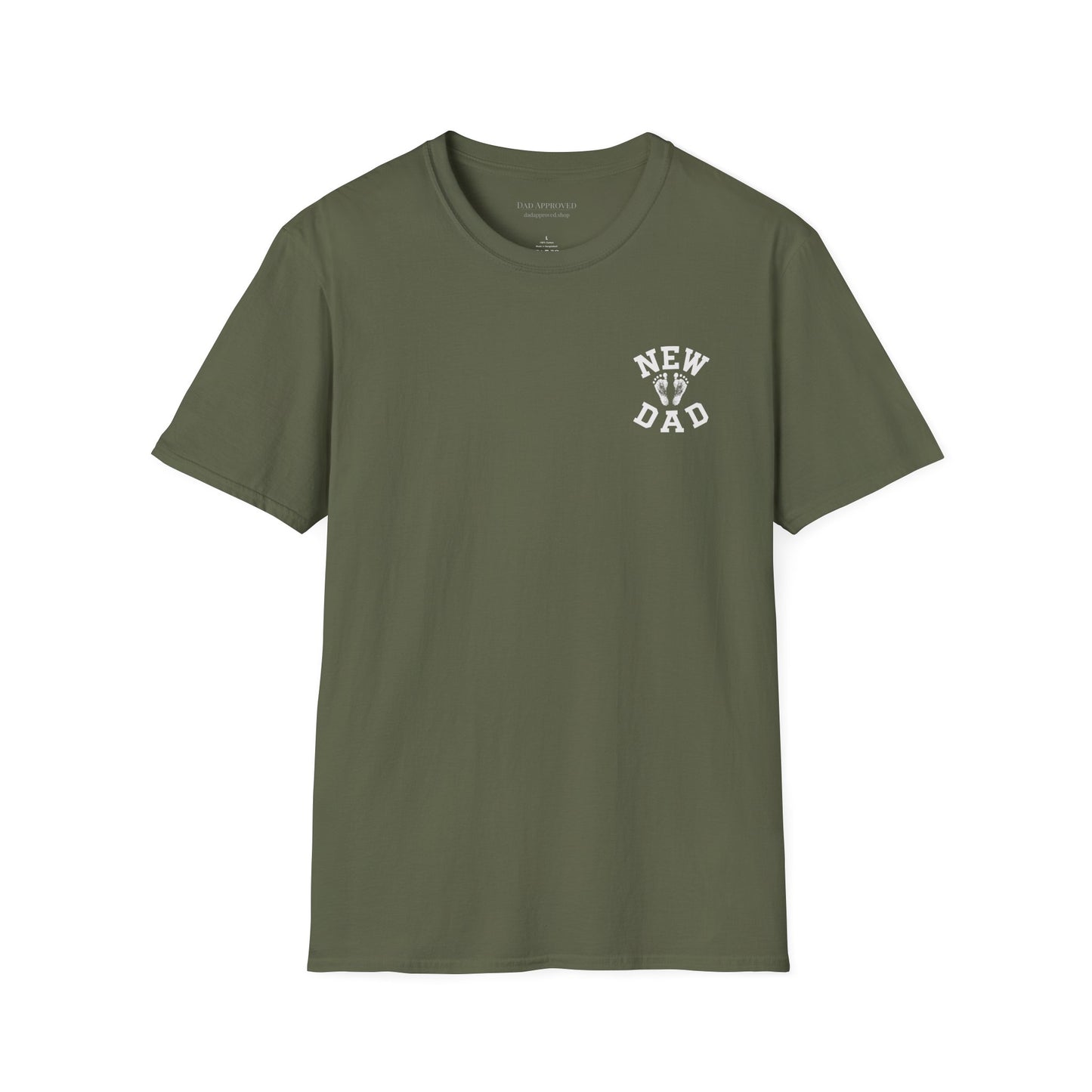 New Dad Badge T-Shirt