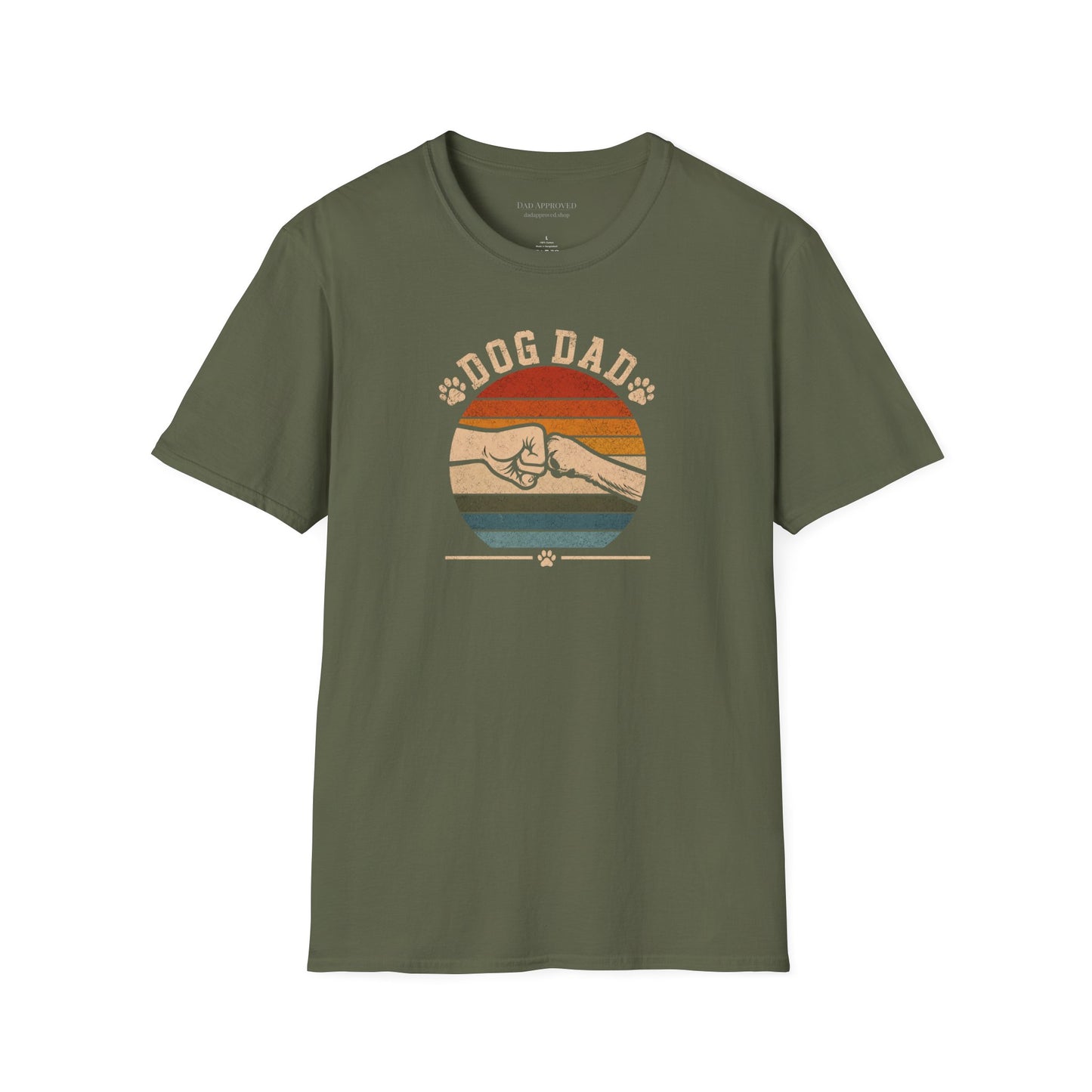 Dog Dad Fist Bump T-Shirt