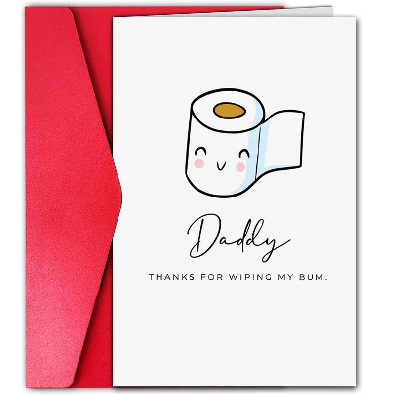 Toilet Paper Father’s Day card