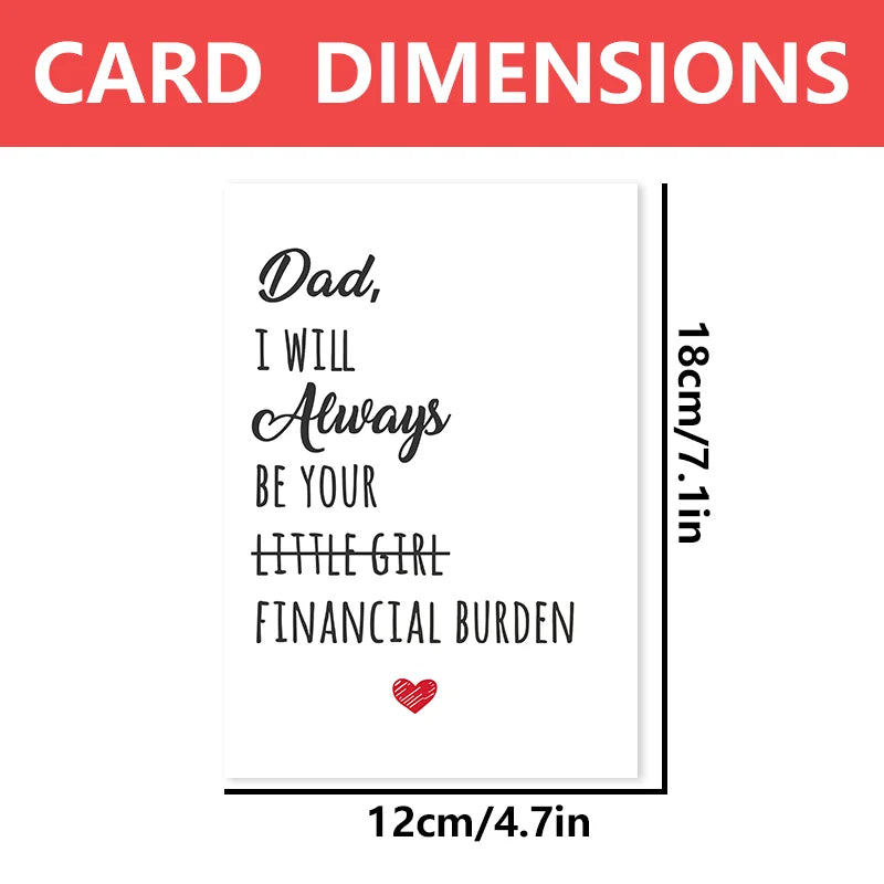 Father’s Day Card: Financial Burden