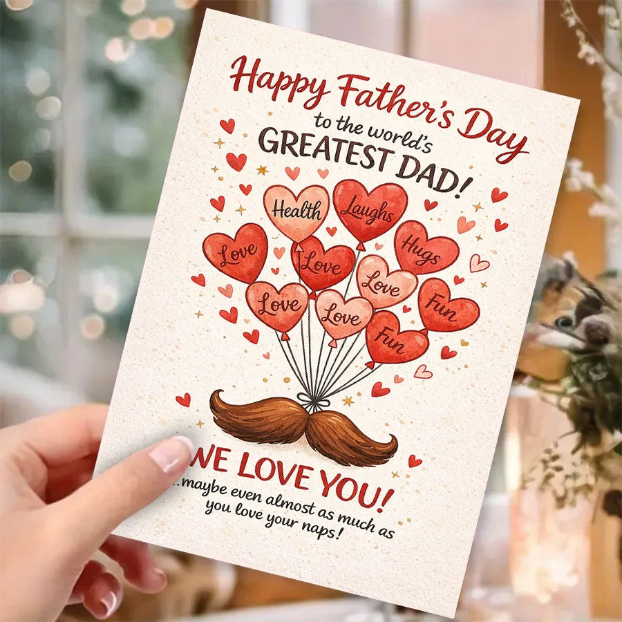 Father's Day Card: Best Dad in the World