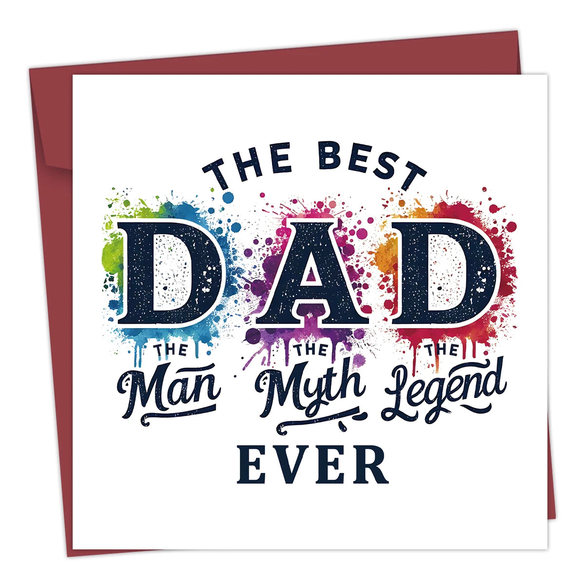 "Best Dad Ever" Father's Day Card