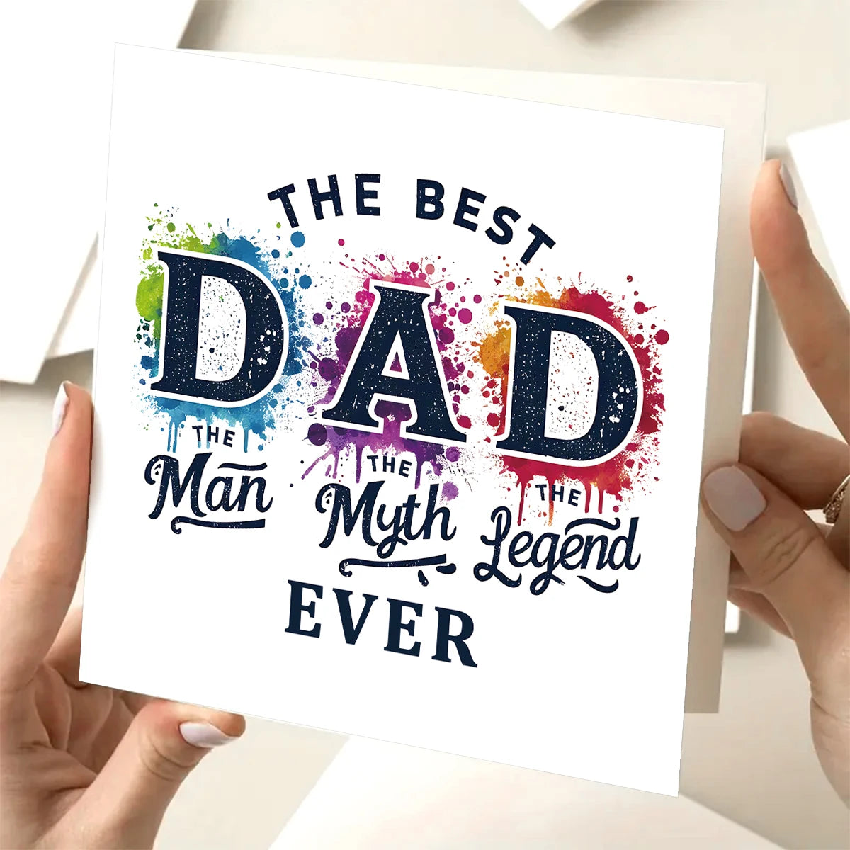 "Best Dad Ever" Father's Day Card