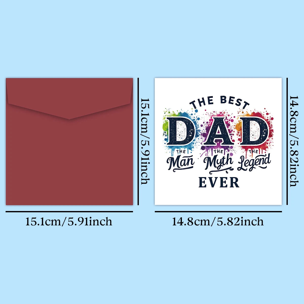 "Best Dad Ever" Father's Day Card