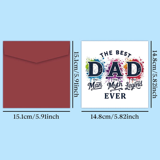 "Best Dad Ever" Father's Day Card