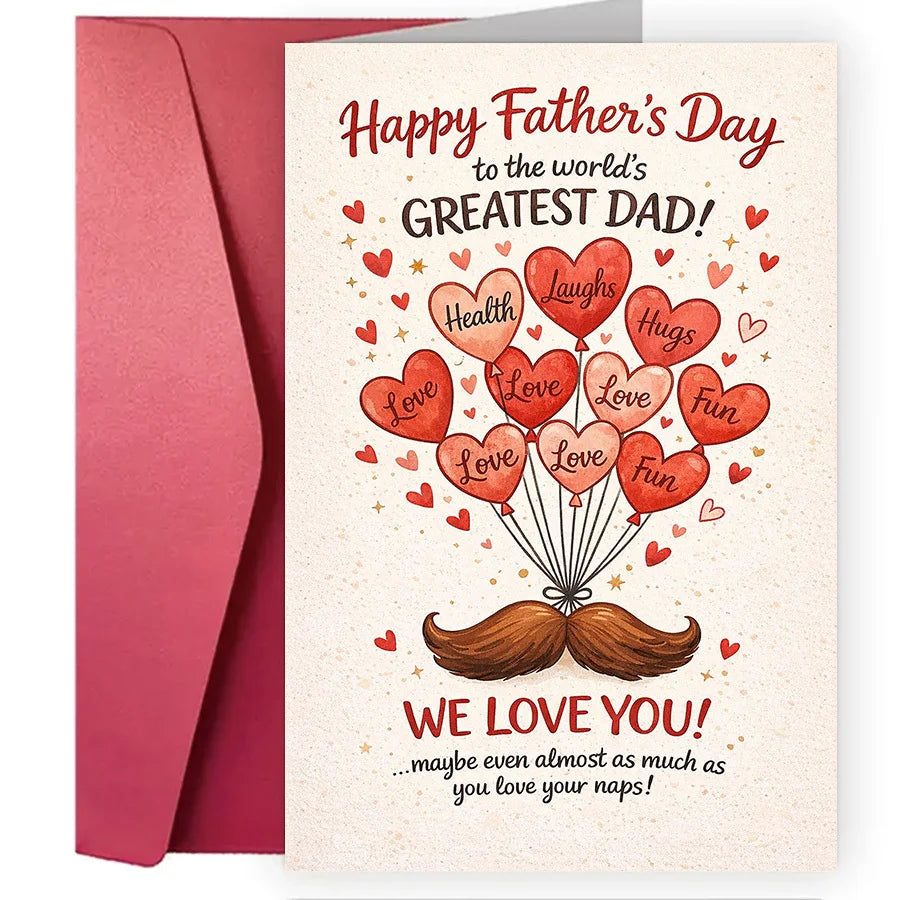 Father's Day Card: Best Dad in the World