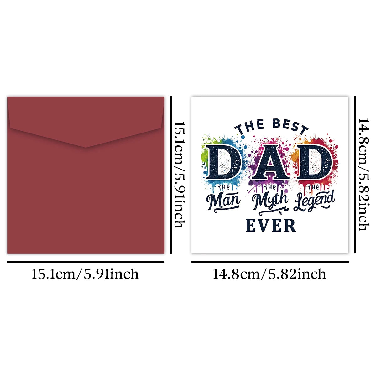 "Best Dad Ever" Father's Day Card