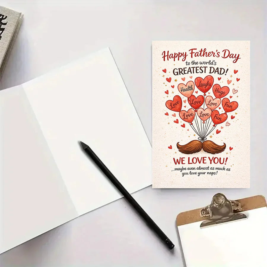 Father's Day Card: Best Dad in the World